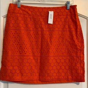 NWT eyelet BANANA REPUBLIC skirt